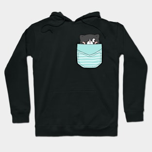 funny cat cute cartoon pocket designs Hoodie